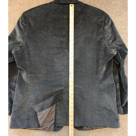 Chaps Elbow Patch Corduroy Blazer Mens 46R Sportcoat Two Button Jacket - Picture 8 of 10